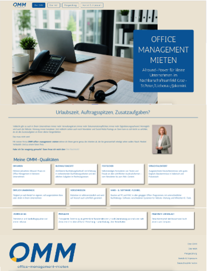 OMM office-management-mieten Website OMM
