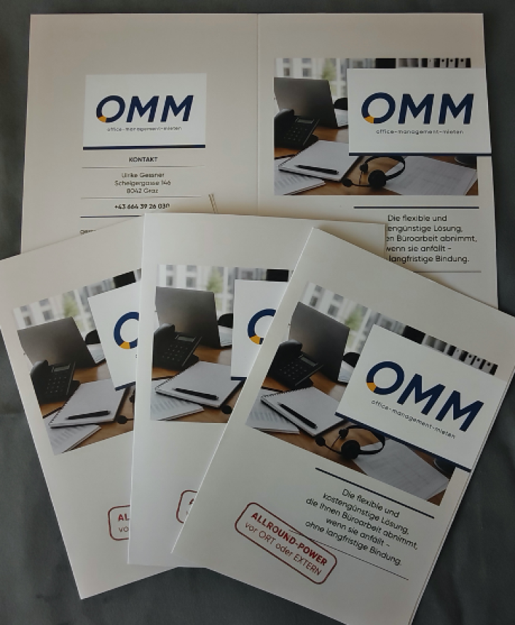 OMM office-management-mieten Flyer OMM