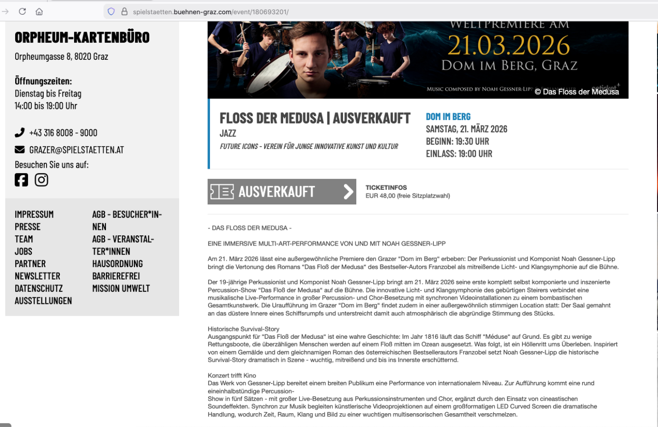 Das Floss der Medusa Print und Internet